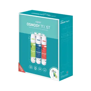 AQPet Osmosy Twist Impianto Osmosi Inversa a 3 Stadi con Sgancio Rapido
