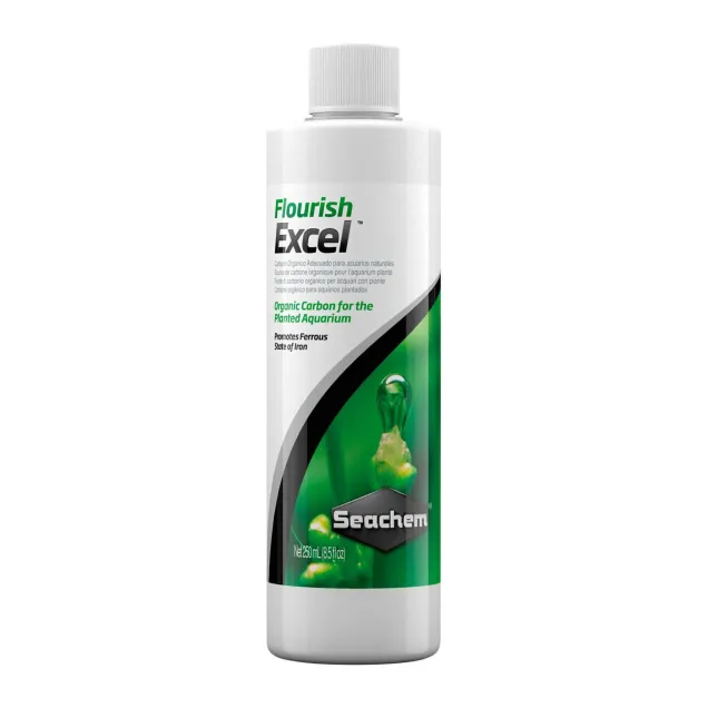 Seachem Flourish Excel Carbonio per acquario 250 ml
