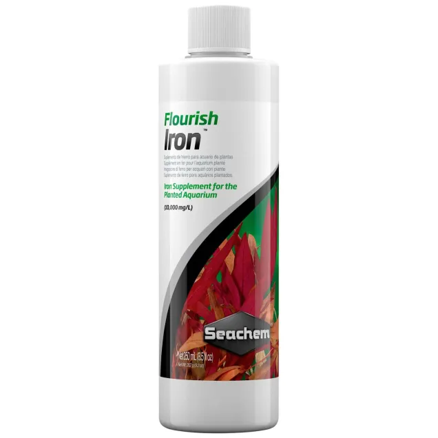 Seachem Flourish Iron Fertilizzante ferro per piante d'acquario 250 ml
