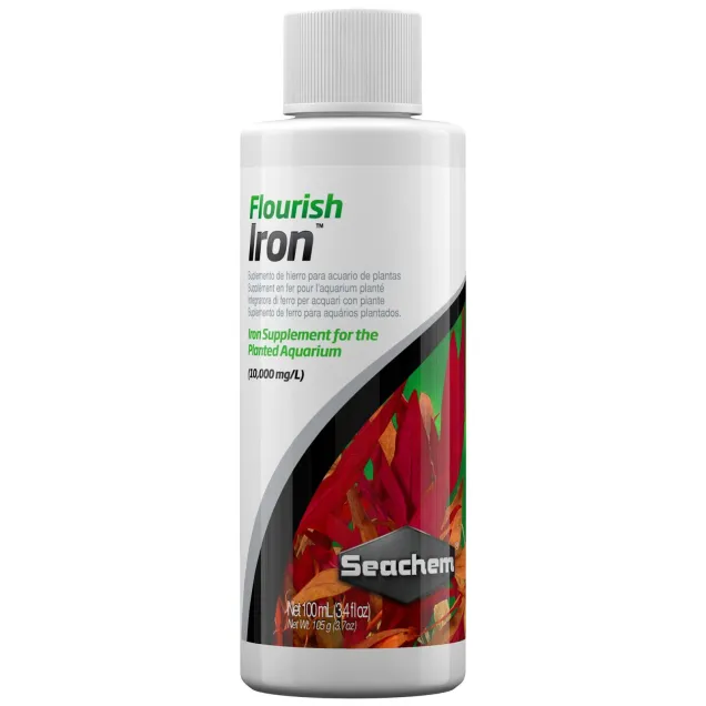 Seachem Flourish Iron Fertilizzante ferro per piante d'acquario 100 ml