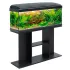 MTB Acquari Milo 100 LED Acquario con tavolino accessoriato 117 L Nero