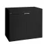 Aqpet Cabinet 90 mobile in legno per acquari 90x50x80h nero