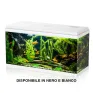 Aqpet Simply LED 100 Bianco - acquario completo 100 litri con doppia luce LED filtro e riscaldatore