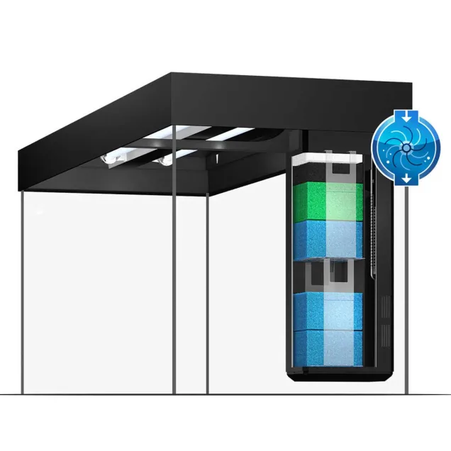 Juwel Lido 120 LED acquario completo 120 litri sistema filtrante