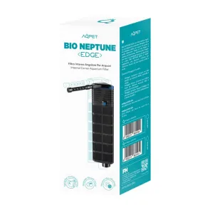 Filtro interno angolare Aqpet BioNeptune EDGE installato in acquario d acqua dolce 250 2