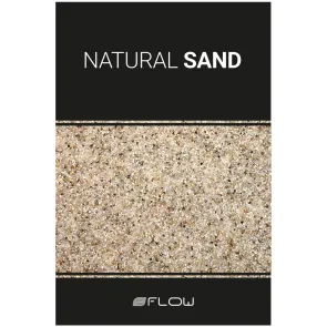 Natural Sand White sabbia naturale bianca fine per acquario confezione da 4 kg