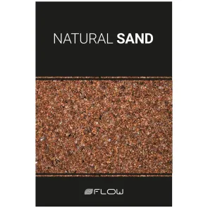 Flow Natural Sand Red sabbia naturale rossa fine per acquario confezione da 4 kg
