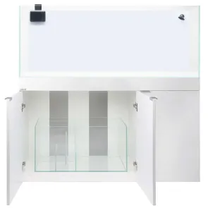 Aqpet Aqua 120 Marine acquario completo con sump e supporto Nero 2