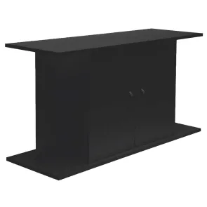 Supporto tavolino MTB Acquari 120×40 cm nero per acquario