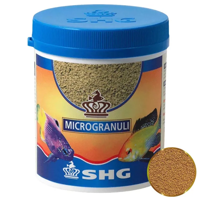 SHG Microgranuli mangime in piccoli granuli 0,5–0,8 mm confezione 50 g