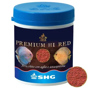 SHG Premium HI RED mangime in granuli per intensificare la colorazione dei pesci d’acqua dolce