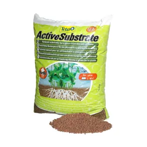 Tetra ActiveSubstrate 6 L Substrato naturale per un fondo in acquario favorisce la crescita delle radici per le piante