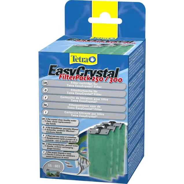 Tetra Cartucce filtranti per filtri EasyCrystal 250 e 300