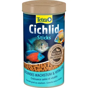 Tetra Cichlid Sticks 500 ml Mangime in sticks per ciclidi e pesci di grossa taglia d'acquario favorisce la crescita