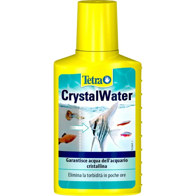 Tetra CrystalWater 100 ml Per un'acqua dell'acquario cristallina elimina particelle in sospensione