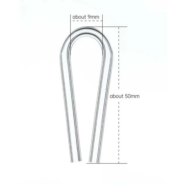 Chihiros U Clip CO2 guida tubo acrilico