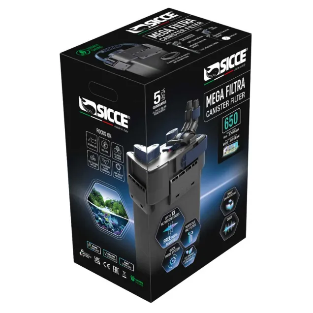 Sicce Mega Filtra packaging