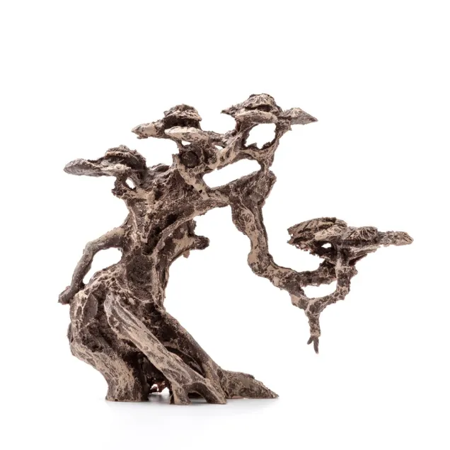 bonsai resina acquario 19 cm aqpet decorazione