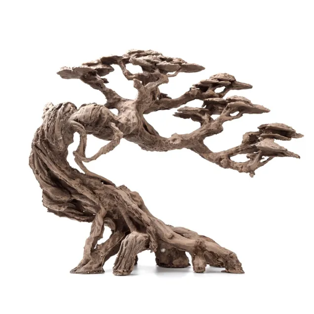 bonsai resina acquario grande 50 cm aqpet decorazione