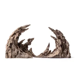 decorazione roccia acquario aqpet 22 cm arredo naturale