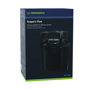 Dennerle 4573 Scaper's Flow filtro esterno con aggancio bordo vasca per acquari da 30 a 120Lconsumo5,6W portata max 360 L/h