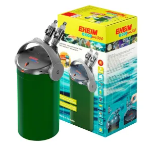 Eheim Filtro Esterno EccoPro 300 Modello 2036 750L/H 8W Completo di Materiali Filtranti per Acquari Fino a 300 Litri