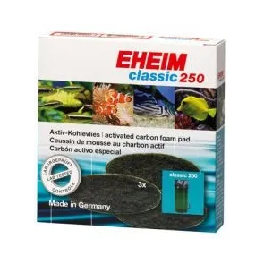 Eheim Spugna Carbone (3 Pezzi) Per Filtro Esterno Classic 2215 / 350