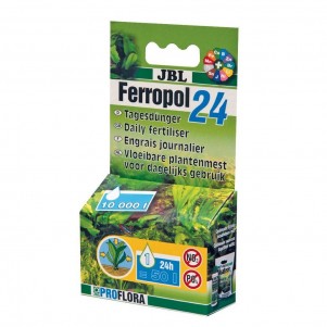 JBL Ferropol 24 50ml Fertilizzante Liquido Giornaliero Fogliare completo con microelementi ferro per acquario