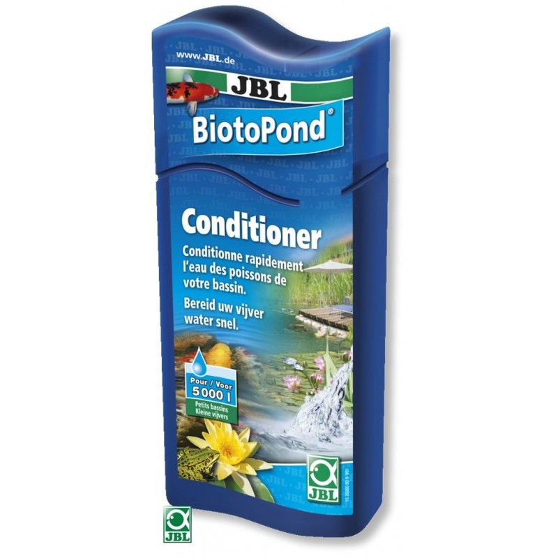 JBL BiotoPond 250 ml Trasforma rapidamente acqua di laghetto in acqua adatta per pesci