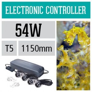 Arcadia Centralina elettrinica impermeabile ULTRA SEAL T5 2x54W per neon d'acquario - ACE254X