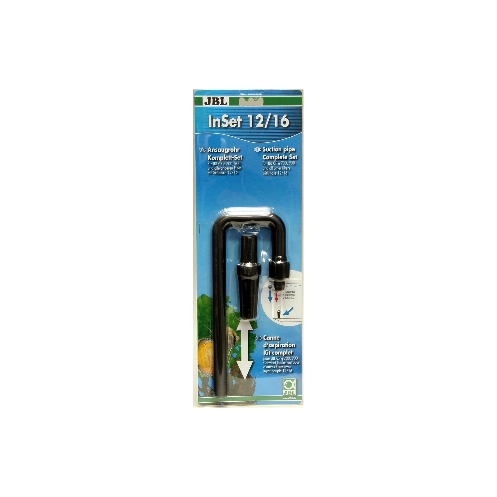 JBL In Set 12/16 Set Di Aspirazione Per Tubi 12/16