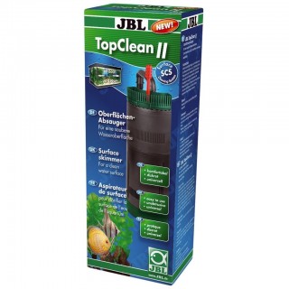 JBL TopClean II aspiratore di superficie compatibile con tutti i modelli di pompe e filtri esterni