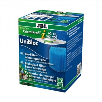 JBL UniBloc CristalProfi i60/80/100/200 cartuccia spugna per filtro d'acquario