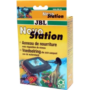 JBL Novo Station Mangiatoia Galleggiante per acquario Completa di Supporto con Ventosa