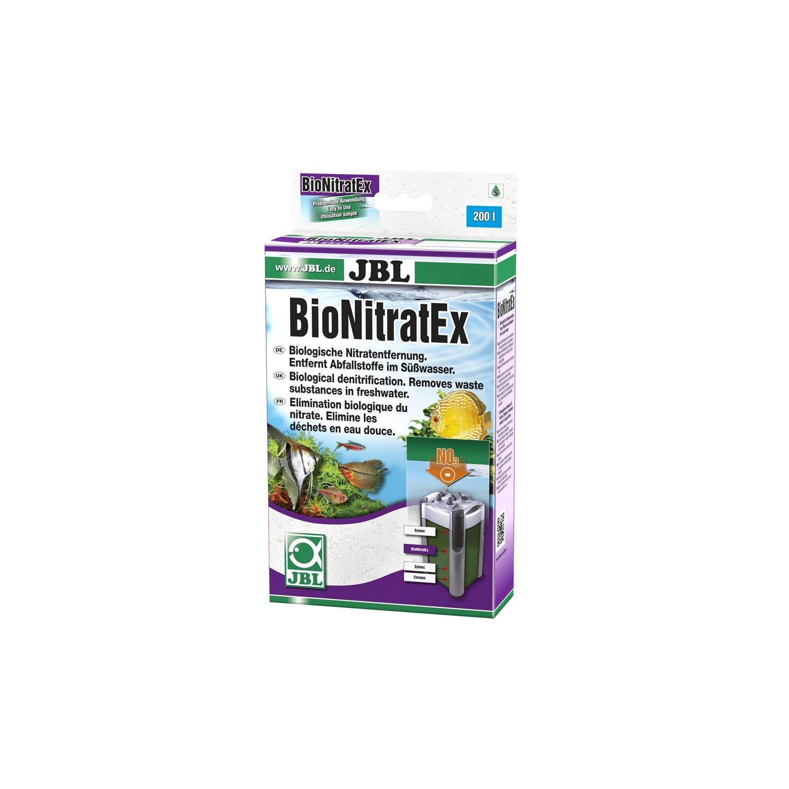 JBL BIONITRATEX 1 lt Massa filtrante biologica per l'eliminazione del nitrato in acqua d'acquario