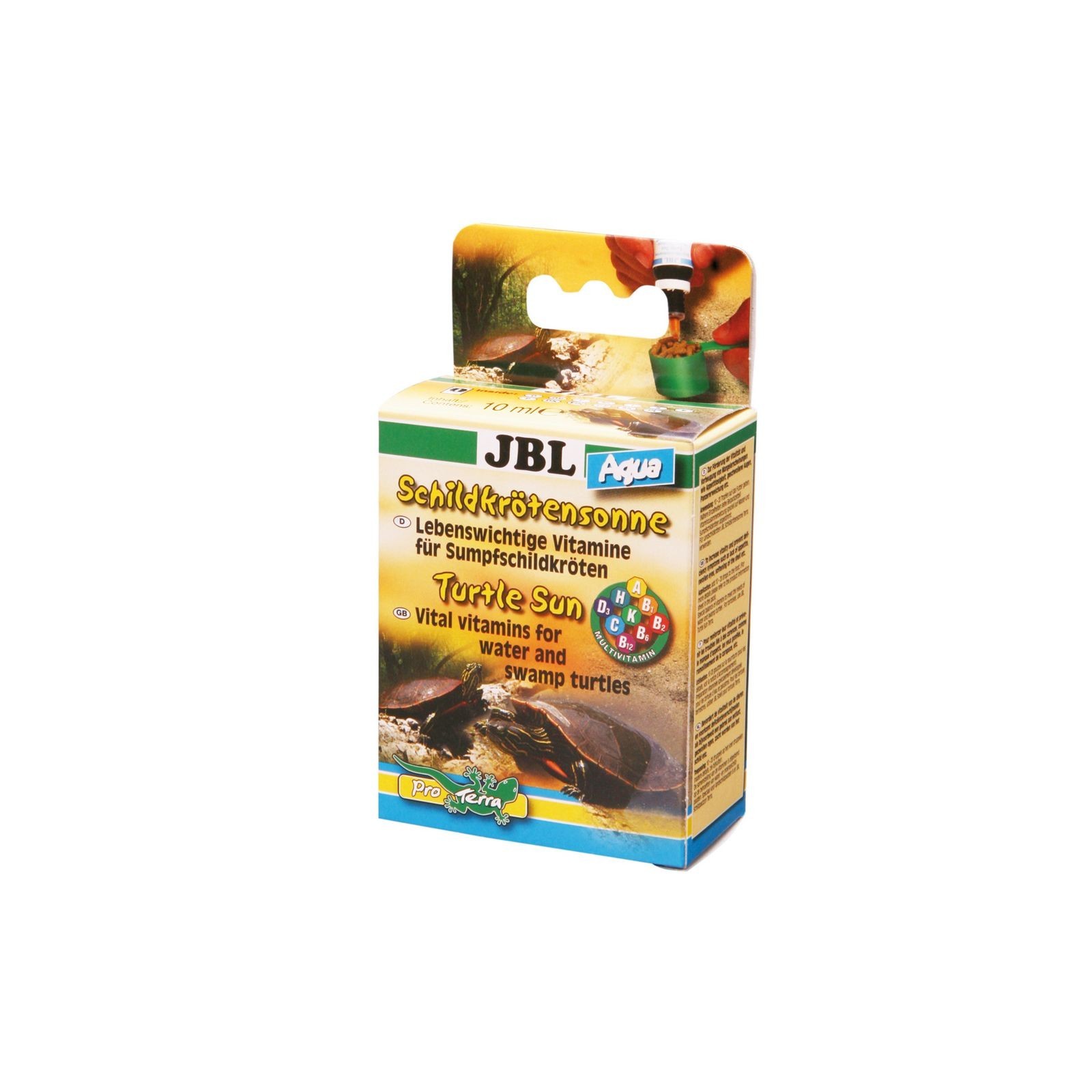 JBL Sole per tartarughe Aqua 10 ml Preparato plurivitaminico per tartarughe d'acqua