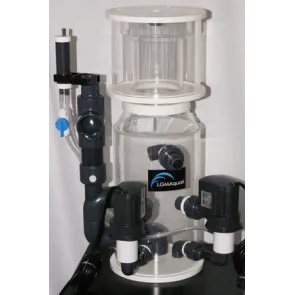 LGMAquari LGs2000 Schiumatoio interno/esterno con sistema venturi, girante a spazzola per acquari fino a 2200 litri