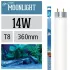 Arcadia Neon Classica Ocean Moonlight T8 14W luce lunare per acquario marino - FZ14 Arcadia Neon Classica Ocean Moonlight T8 14W luce lunare per acquario marino - FZ14