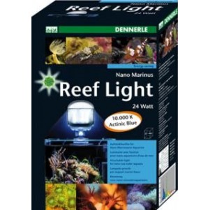Dennerle 5690 Nano Marinus Reef Light 2:2 - plafoniera PL 24W 10000°K/blu attinico per Nano Acquari Marini da 10 a 30 litri