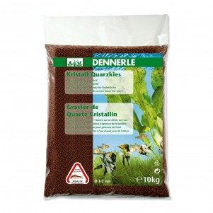 Dennerle 1732 Ghiaietto di Quarzo Marrone Chiaro 10 Kg per acquario