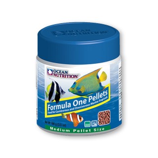 Ocean Nutrition Formula One Marine Pellet Medium 100gr mangime naturale proteico per pesci marini d'acquario