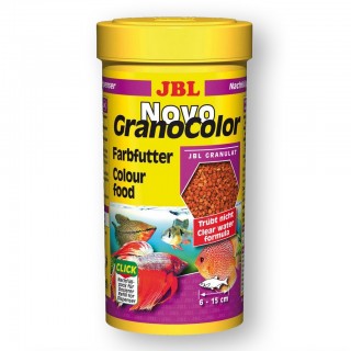 JBL Ricarica Novo GranoColor 250 ml Esalta i colori di tutti i pesci d'acquario