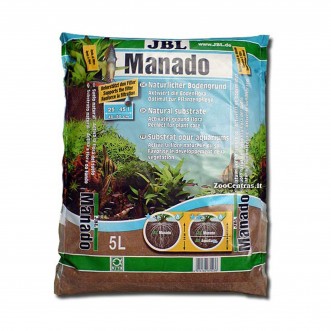 JBL Manado fondo fertile 5 lt per la crescita delle piante in acquario