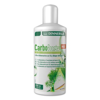 Dennerle 3114 Carbo Booster Max 250ml - Carbonio attivo per una crescita accelerata delle piante