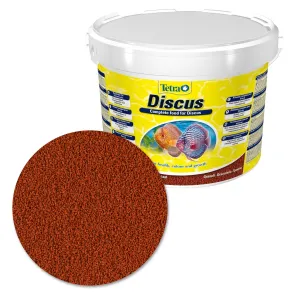 Tetra Discus 10 lt Mangime completo per Discus d'acquario con vitamina C stimola le difese immunitarie
