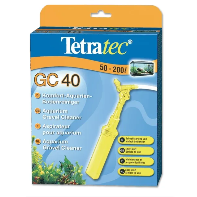 Tetra GC 40 Gravel Cleaner Aspiratore di fondo per acquario 50-200LT a campana 