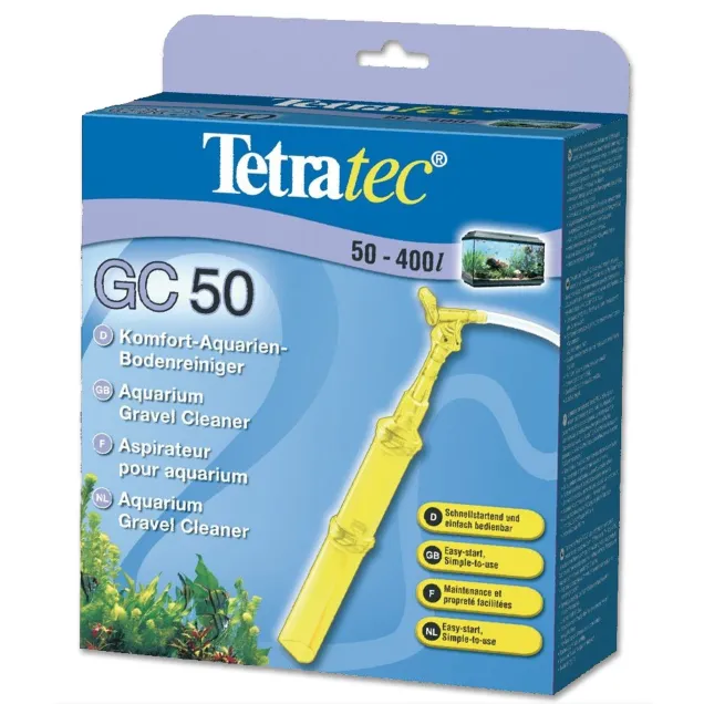 Tetra GC 50 Gravel Cleaner Aspiratore di fondo per acquario 50-400LT a campana 