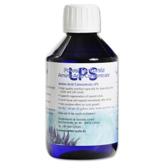Korallen Zucht Amino Acid Concentrate LPS nutrimento per coralli molli e LPS in acquario 100ml