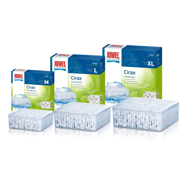 Juwel Cirax L Per filtro Bioflow 6.0 Standard materiale filtrante cannolicchi ceramica per acquario