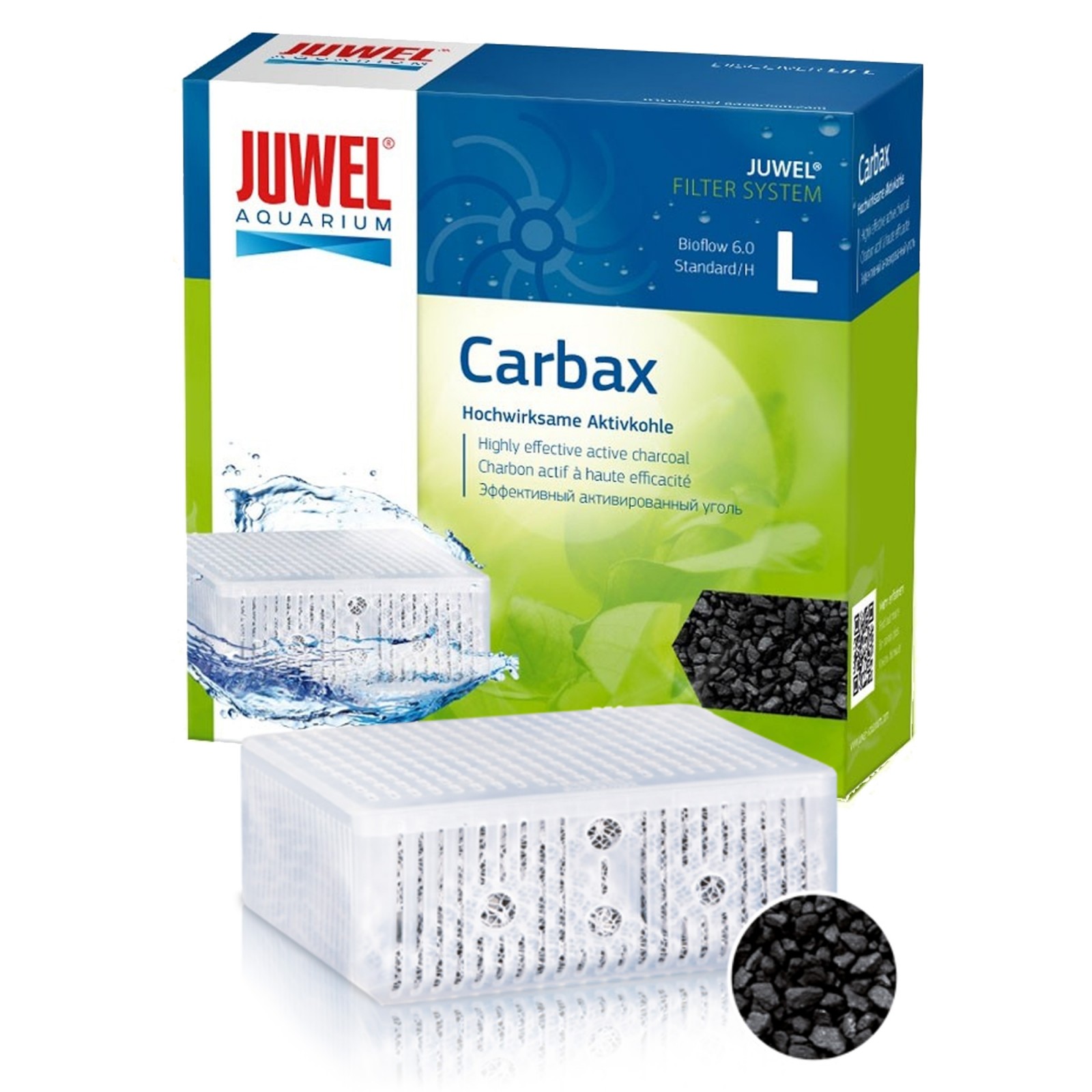 Juwel Carbax L Per filtro Bioflow 6.0 Standard Carbone attivo per acquario